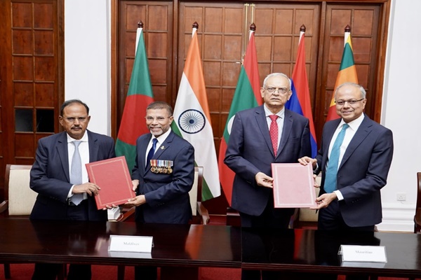 India, Sri Lanka, Mauritius, Maldives sign Charter and MoU for establishment of Colombo Security Conclave Secretariat – Etemaad